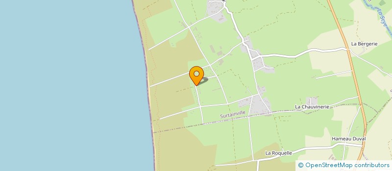 localisation de l'entreprise YOHAN.CONTROLE.RESEAUX  SURTAINVILLE