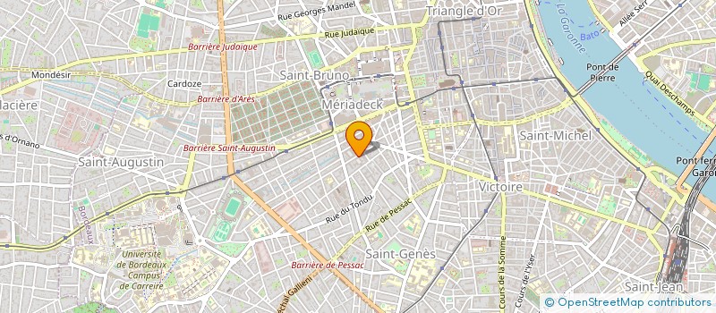 localisation de l'entreprise YOHAN SATI CONSULTING  BORDEAUX