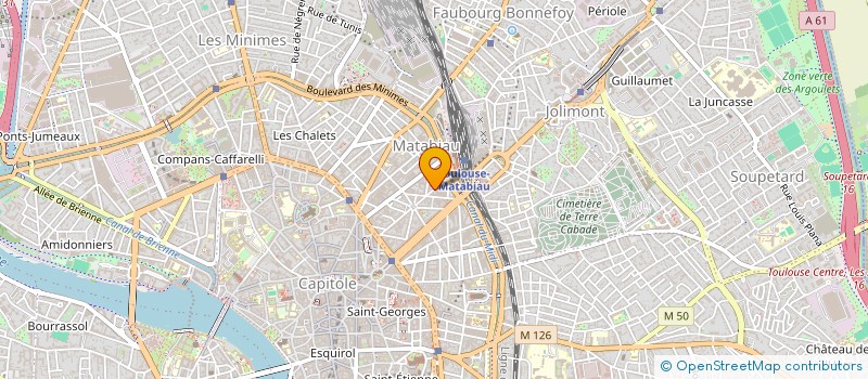 localisation de l'entreprise YOHAN TISON - ART DIRECTION ET MOTION DESIGN à TOULOUSE