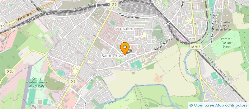 localisation de l'entreprise YOHANN à MONTIGNY-LES-METZ
