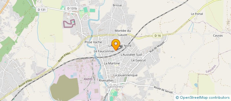 localisation de l'entreprise YOHATRIS  SALINDRES