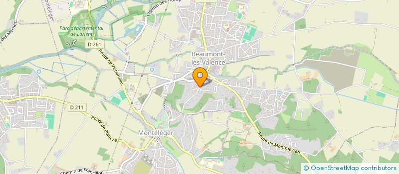 localisation de l'entreprise YOHMA DEVELOPPEMENT  BEAUMONT-LES-VALENCE