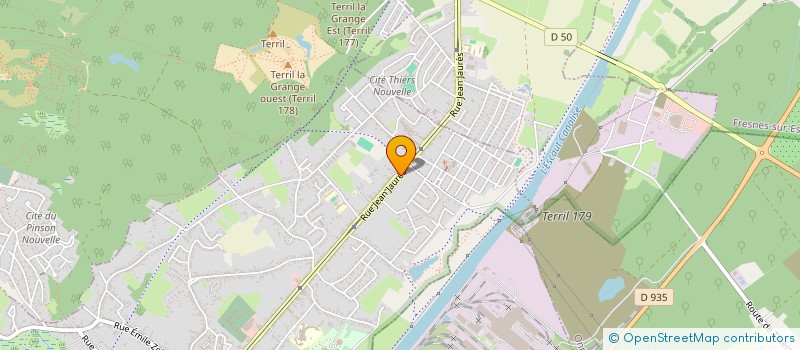 localisation de l'entreprise YOHN EXPERTS HOLDING à BRUAY-SUR-L'ESCAUT
