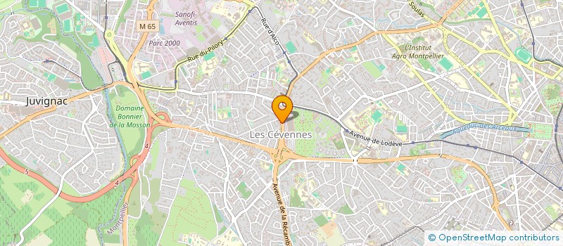 localisation de l'entreprise YOI SUSHI à MONTPELLIER