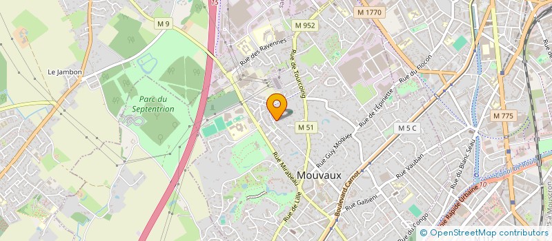 localisation de l'entreprise YOJISU PEPITE  MOUVAUX