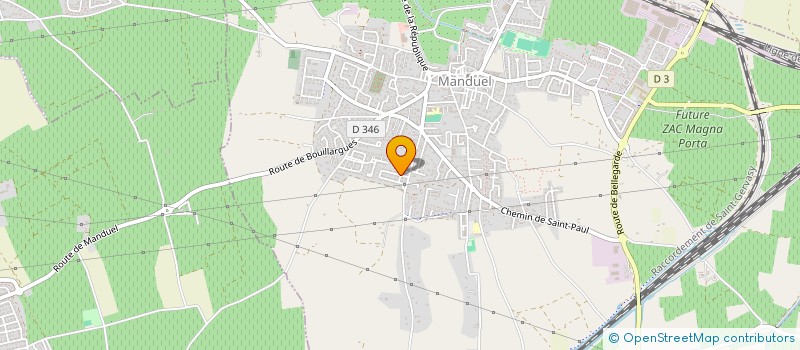 localisation de l'entreprise YOJJCO  MANDUEL