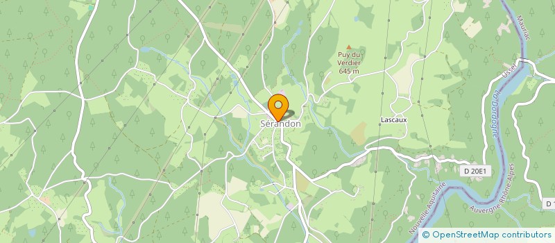 localisation de l'entreprise YOKAI JUDO NEUVIC  NEUVIC