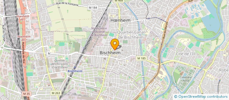 localisation de l'entreprise YOKANASO  BISCHHEIM