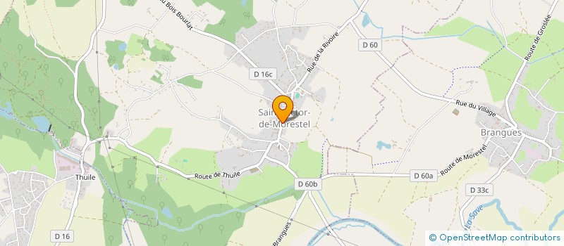 localisation de l'entreprise YOKAS VISIONS  SAINT-VICTOR-DE-MORESTEL