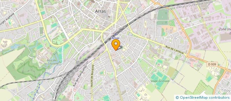 localisation de l'entreprise YOKATTA RECORDS à ARRAS