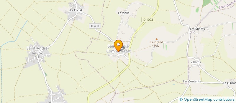 localisation de l'entreprise YOKI  SAINT-DENIS-COMBARNAZAT