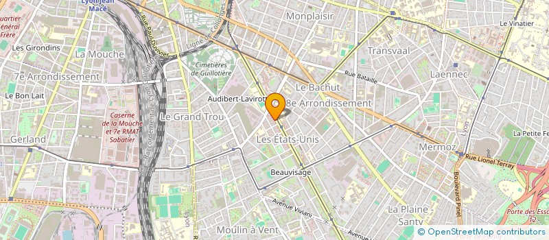 localisation de l'entreprise YOKI  LYON