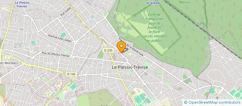 localisation de l'entreprise YOKO à LE PLESSIS-TREVISE