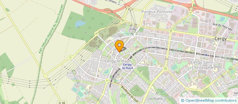 localisation de l'entreprise YOKOHAMA  CERGY