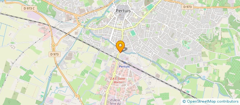 localisation de l'entreprise YOKOYAMA  PERTUIS