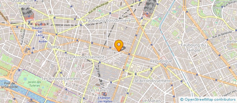 localisation de l'entreprise YOLAINE PARIS à PARIS