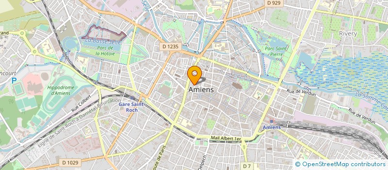 localisation de l'entreprise YOLANDA  AMIENS