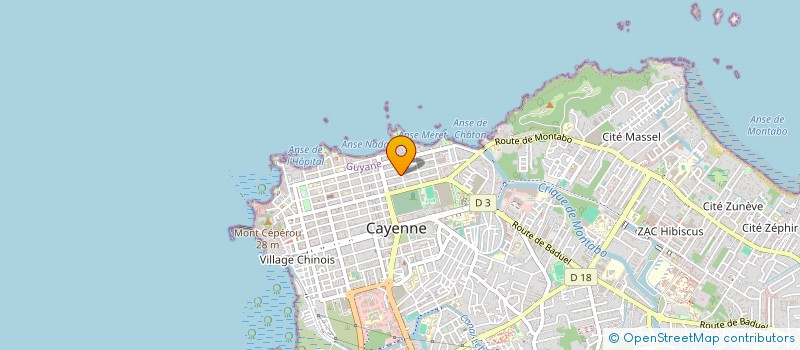 localisation de l'entreprise YOLANDA  CAYENNE