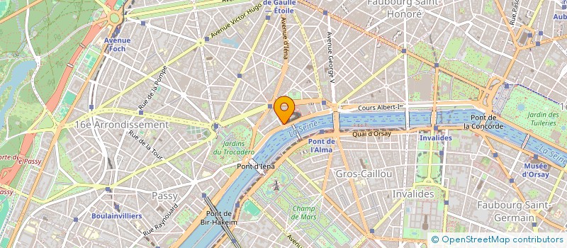 localisation de l'entreprise YOLANDE DES ROYS  PARIS