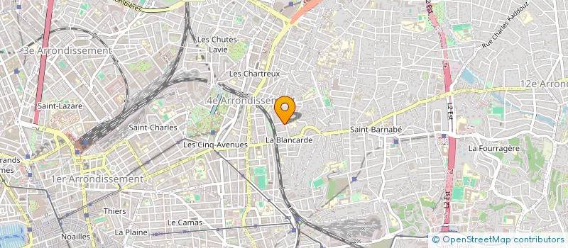 localisation de l'entreprise YOLANDE SAUVAGERE à MARSEILLE 4EME