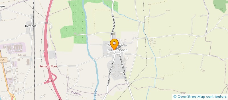 localisation de l'entreprise YOLAU à VILLENEUVE-DU-PAREAGE