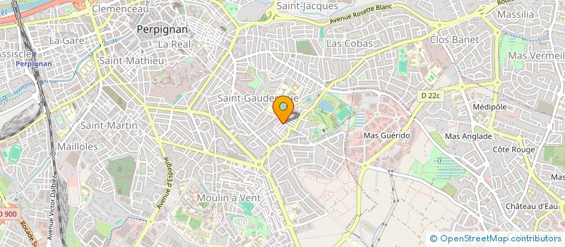 localisation de l'entreprise YOLDAS SOFRASI  PERPIGNAN