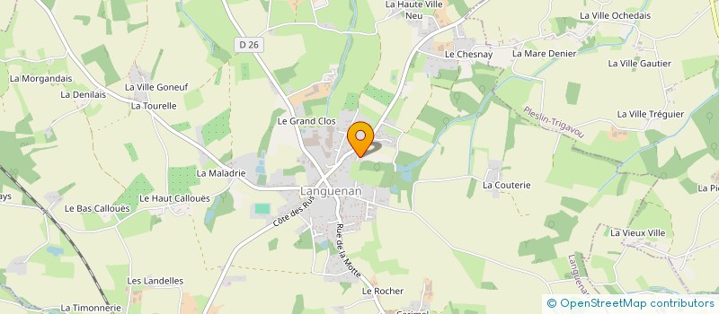 localisation de l'entreprise YOLE  LANGUENAN