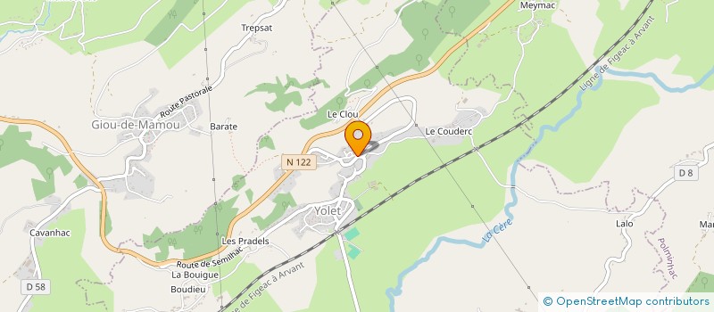localisation de l'entreprise YOLET ATHLETIC CLUB à YOLET