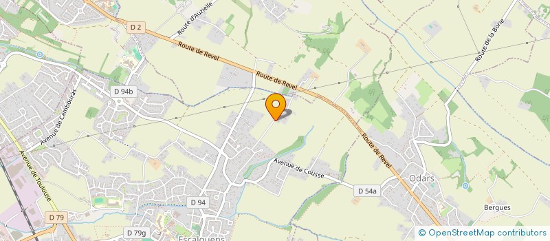 localisation de l'entreprise YOLETTE  ESCALQUENS