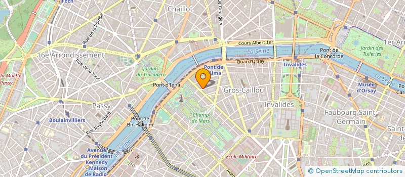 localisation de l'entreprise YOLI à PARIS