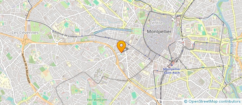 localisation de l'entreprise YOLO BATIMENT à MONTPELLIER