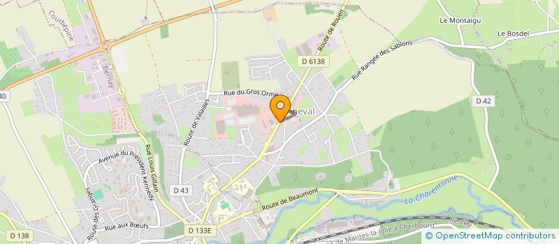 localisation de l'entreprise YOLOBIO à MENNEVAL