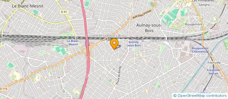 localisation de l'entreprise YOM ASSISTANCE à AULNAY-SOUS-BOIS