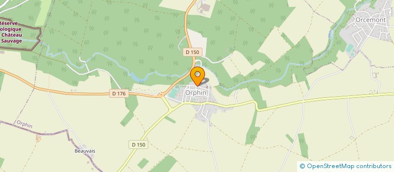 localisation de l'entreprise YOMA  ORPHIN