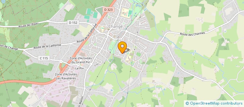 localisation de l'entreprise YOMA  LE MANS