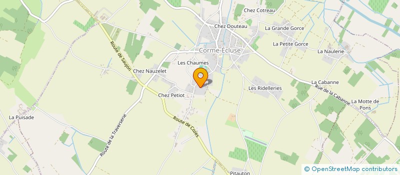 localisation de l'entreprise YOMA  CORME-ECLUSE