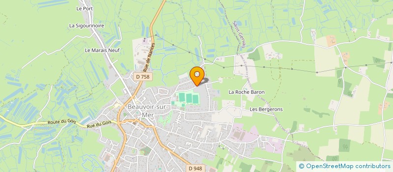 localisation de l'entreprise YOMA  BEAUVOIR-SUR-MER