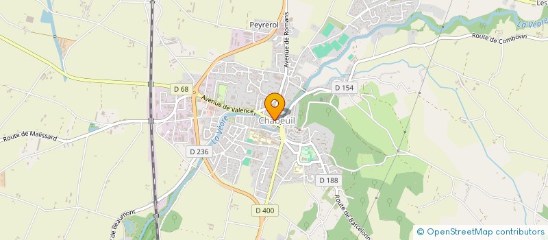 localisation de l'entreprise YOMAN à VALENCE