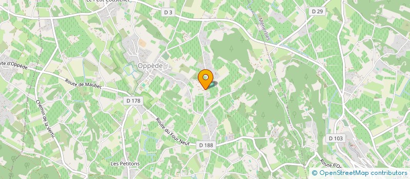 localisation de l'entreprise YOMANA  OPPEDE