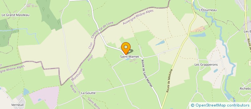 localisation de l'entreprise YOMIC  SAINT-BONNET-TRONCAIS