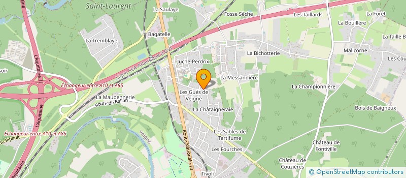 localisation de l'entreprise YOMIT à VEIGNE