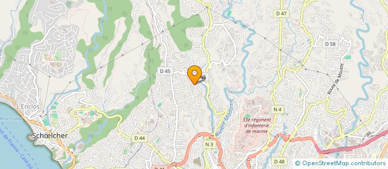 localisation de l'entreprise YON A LOT ECO SOLIDAIRE  FORT-DE-FRANCE