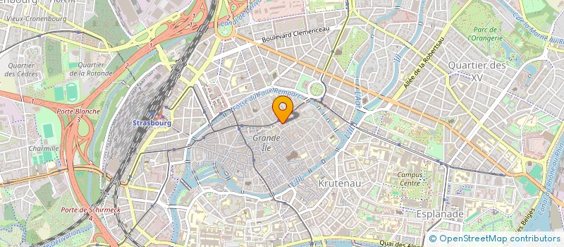 localisation de l'entreprise YONA à STRASBOURG