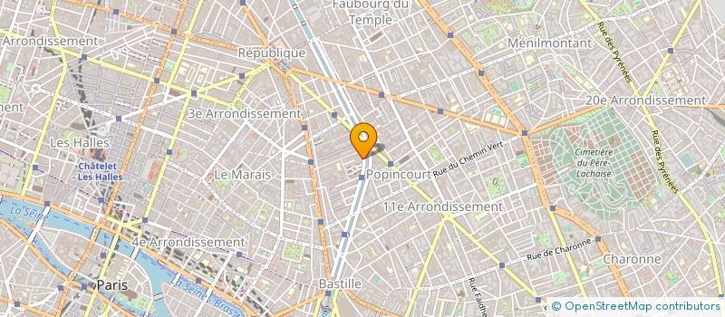 localisation de l'entreprise YONA  PARIS