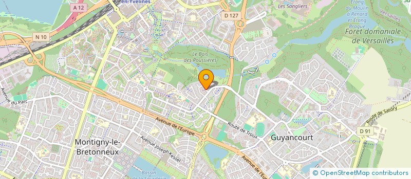 localisation de l'entreprise YONA  GUYANCOURT