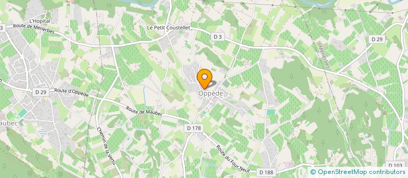 localisation de l'entreprise YONA  OPPEDE