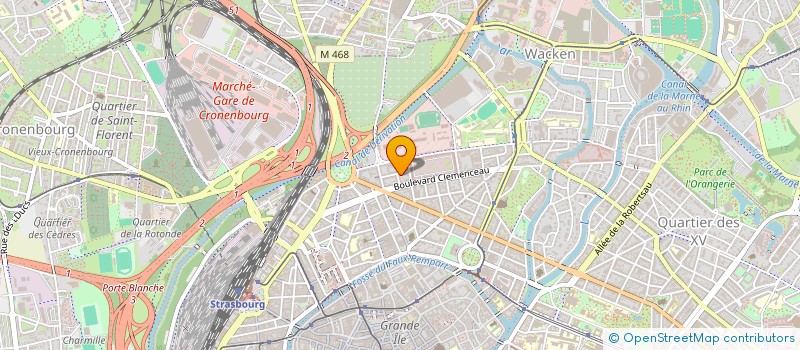 localisation de l'entreprise YONA  STRASBOURG