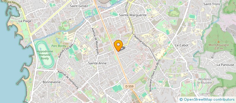 localisation de l'entreprise YONA à MARSEILLE