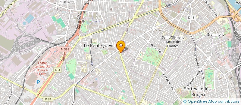 localisation de l'entreprise YONA  LE PETIT-QUEVILLY