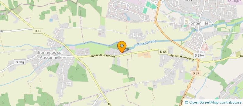 localisation de l'entreprise YONA IMMO  BONREPOS-SUR-AUSSONNELLE